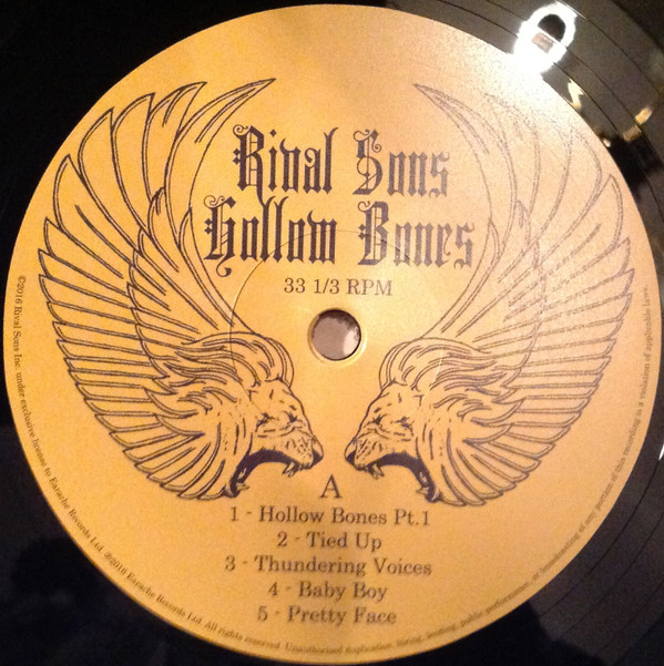 Rival Sons - Hollow Bones | Earache (MOSH562LP) - 3