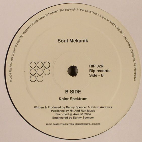 Soul Mekanik - Kolor Spektrum | Rip Records (RIP 026) - 2