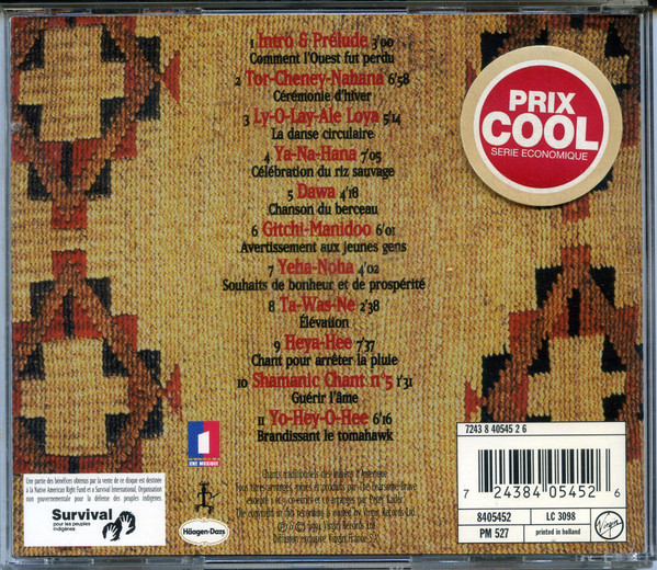 Sacred Spirit - Chants Des Indiens D' Amérique | Virgin (724384054526) - 3