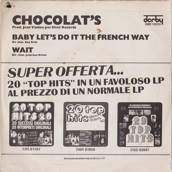 Chocolat's - Baby Let's Do It The French Way | Derby (DBR 10020) - 2