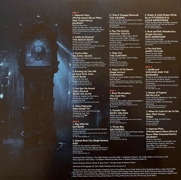 Various - Stranger Things 4: Soundtrack From The Netflix Series | Legacy (19658700101) - 2 Various - Stranger Things 4: Soundtrack From The Netflix Series | Legacy (19658700101) - 2