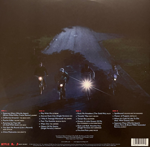 Various - Stranger Things 4: Soundtrack From The Netflix Series | Legacy (19658700101) - 4 Various - Stranger Things 4: Soundtrack From The Netflix Series | Legacy (19658700101) - 4