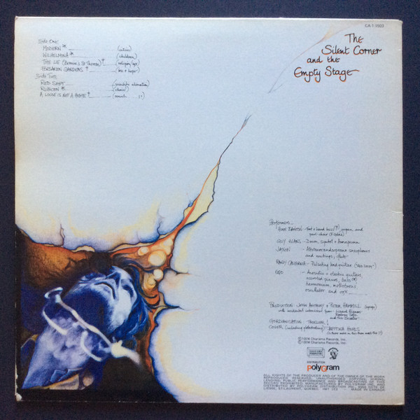 Peter Hammill - The Silent Corner And The Empty Stage [Vinyl] | Charisma (CA-1-1503) - 2