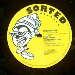 Progression - Reach Further (The Reconstruction) | Sorted Records (SO 20096) - main