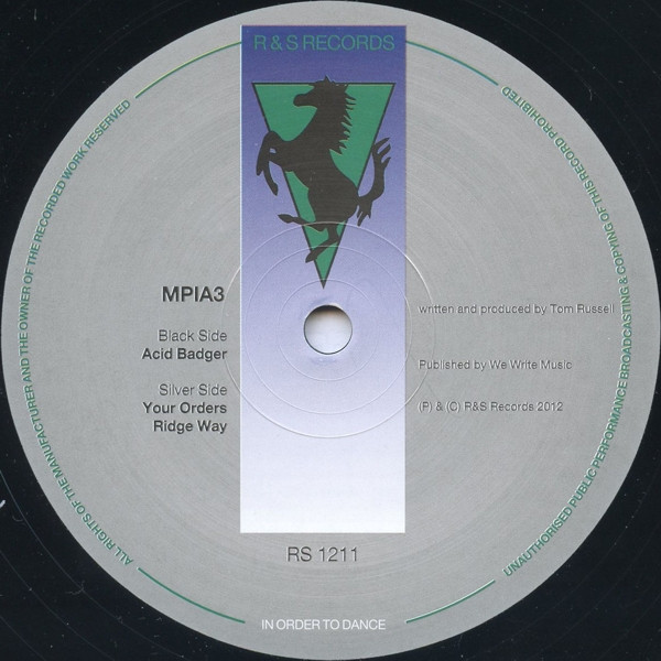 MPIA3 - Your Orders | R & S Records (RS 1211) - 2