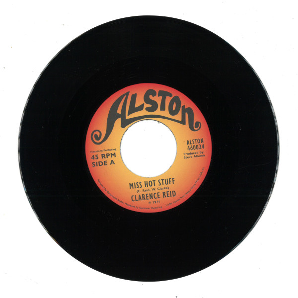Clarence Reid - Miss Hot Stuff / Mr. Hot Stuff | Alston Records (4600 24)