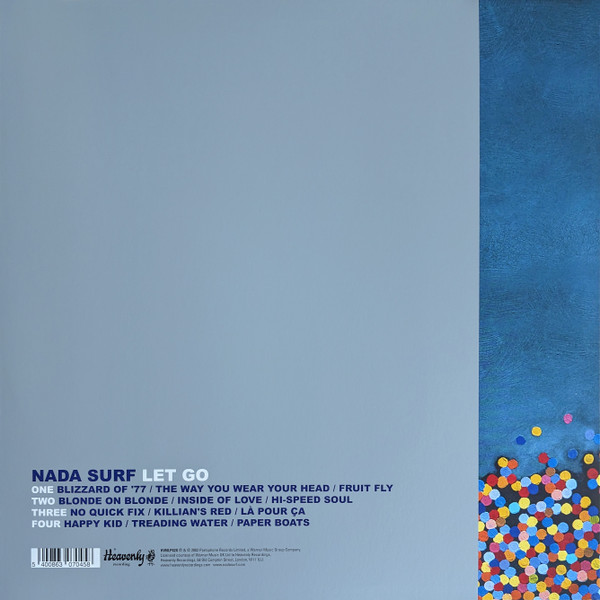Nada Surf - Let Go  2LP | Heavenly (HVNLP42X) - 2