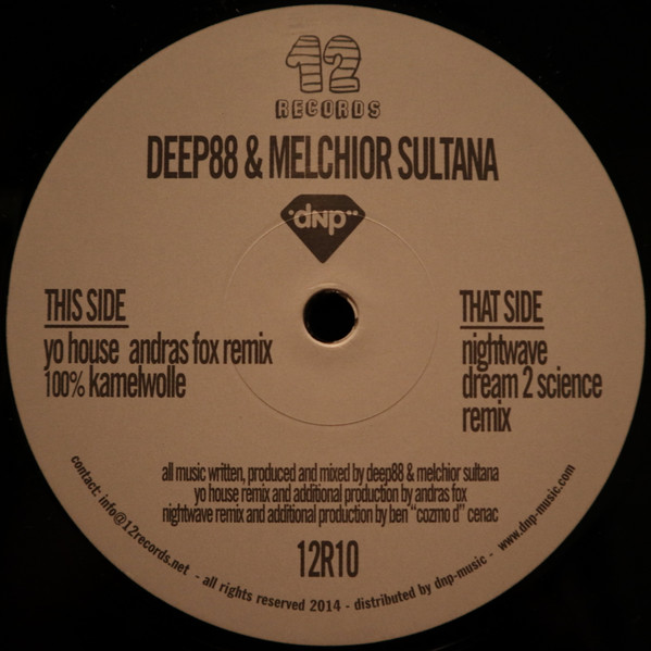 Deep88 & Melchior Sultana - Nightwave  /  Yo House (Remixes) | 12Records (12R10)