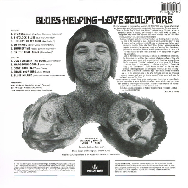 Love Sculpture - Blues Helping | Music On Vinyl (MOVLP1953) - 2 Love Sculpture - Blues Helping | Music On Vinyl (MOVLP1953) - 2