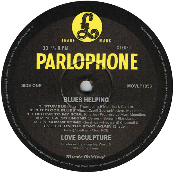 Love Sculpture - Blues Helping | Music On Vinyl (MOVLP1953) - 3 Love Sculpture - Blues Helping | Music On Vinyl (MOVLP1953) - 3