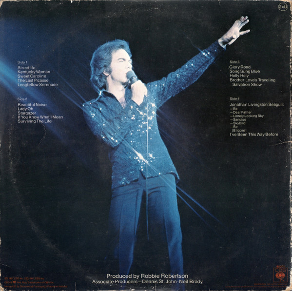 Neil Diamond - Love At The Greek - Recorded Live At The Greek Theatre | CBS (CBS 95001) - 2 Neil Diamond - Love At The Greek - Recorded Live At The Greek Theatre | CBS (CBS 95001) - 2