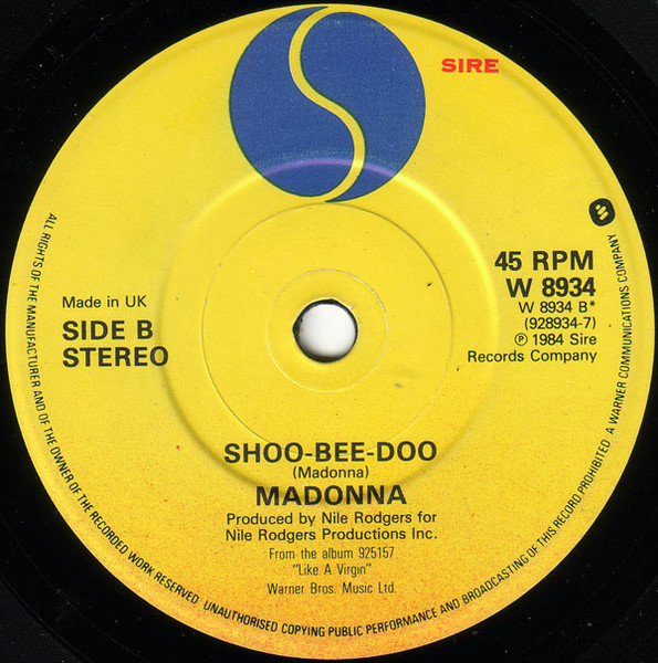 Madonna - Into The Groove | Sire (W 8934) - 4