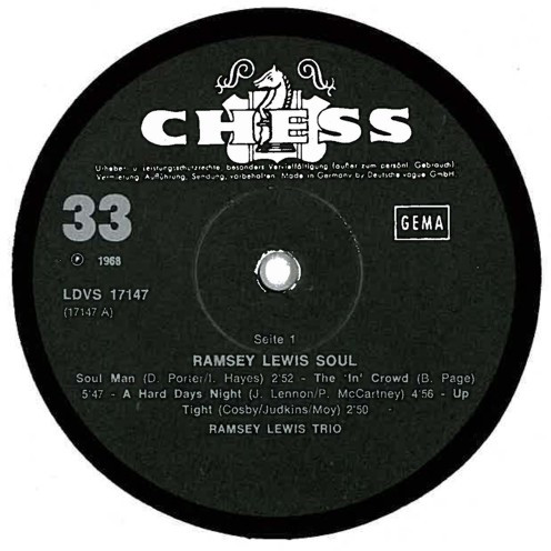 The Ramsey Lewis Trio - Soul Incorporated | Chess (LDVS 17147) - 4 The Ramsey Lewis Trio - Soul Incorporated | Chess (LDVS 17147) - 4