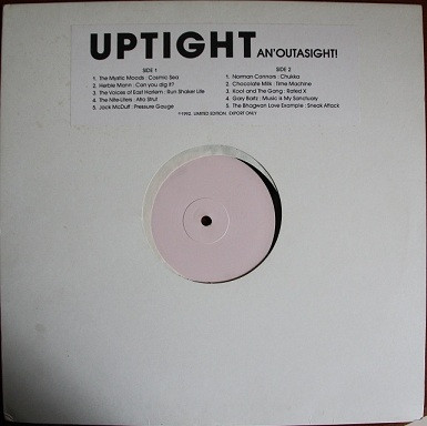 Various - Uptight An'Outasight! | Not On Label (SAM 5) - main Various - Uptight An'Outasight! | Not On Label (SAM 5) - main