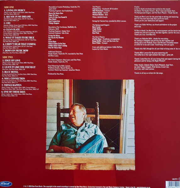 Dan Penn - Living On Mercy LP | The Last Music Company (LMLP219) - 2 Dan Penn - Living On Mercy LP | The Last Music Company (LMLP219) - 2
