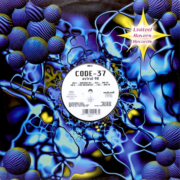 Code-37 - Astral 98 | United Ravers Records (URR 037) - main Code-37 - Astral 98 | United Ravers Records (URR 037) - main