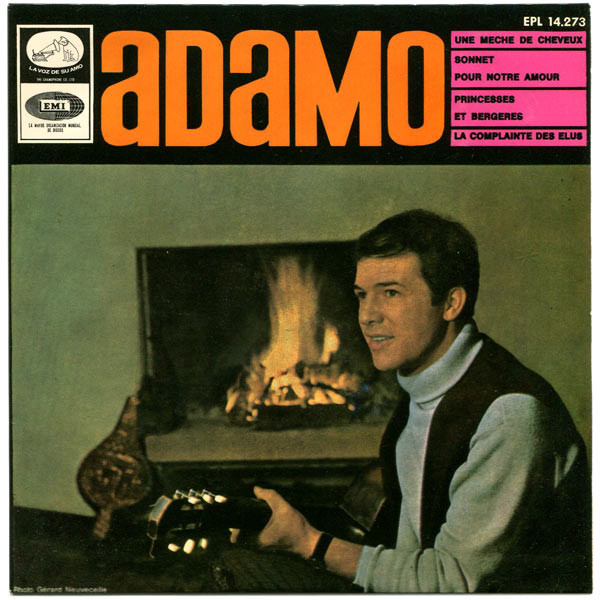 Adamo - Une Meche De Cheveux | La Voz De Su Amo (EPL 14.273) - main Adamo - Une Meche De Cheveux | La Voz De Su Amo (EPL 14.273) - main
