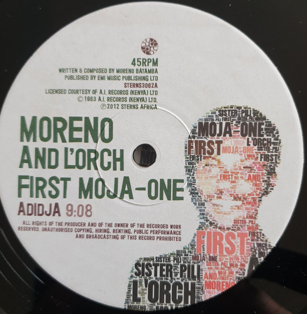 Moreno Batamba And Orchestra Moja One - Danger Girl | Stern's Africa (STERNS3062) - 2 Moreno Batamba And Orchestra Moja One - Danger Girl | Stern's Africa (STERNS3062) - 2