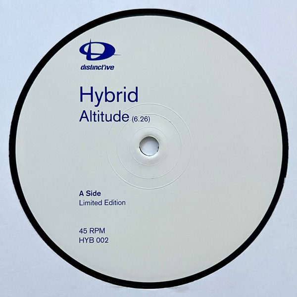 Hybrid - Altitude / Kill City | Distinct'ive Records (HYB 002) - main Hybrid - Altitude / Kill City | Distinct'ive Records (HYB 002) - main