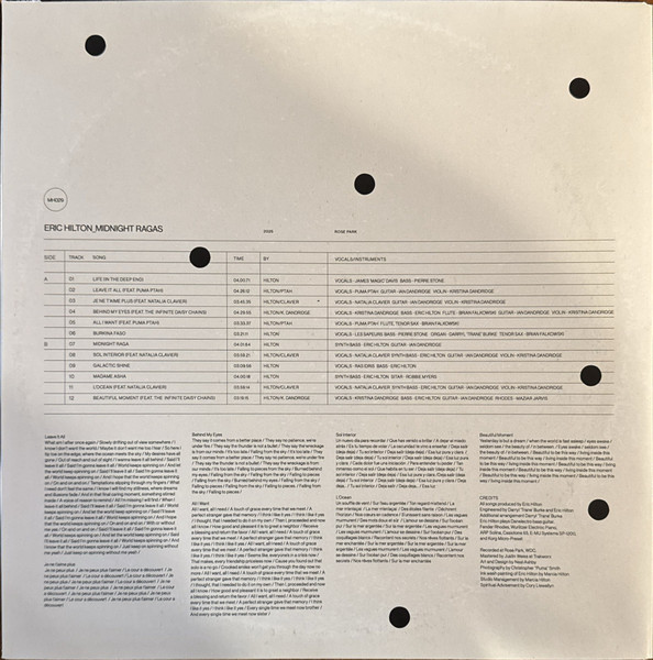 Eric Hilton - Midnight Ragas | Montserrat House (MH029) - 4 Eric Hilton - Midnight Ragas | Montserrat House (MH029) - 4