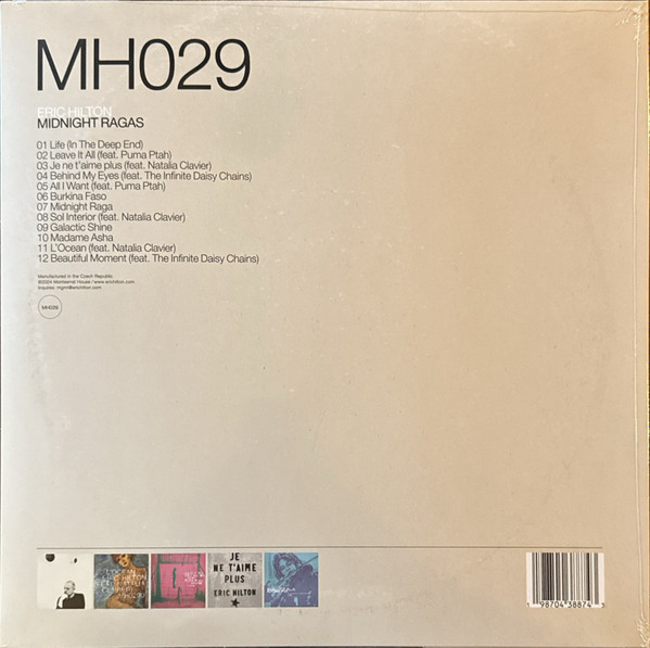 Eric Hilton - Midnight Ragas | Montserrat House (MH029) - 2 Eric Hilton - Midnight Ragas | Montserrat House (MH029) - 2