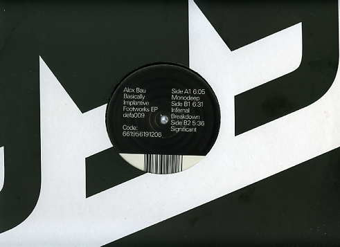 Alex Bau - Basically Implantive Footworks EP | Default Recordings (DEFA 009) - main
