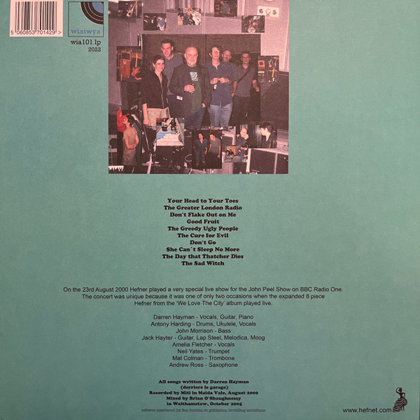 Hefner - Maida Vale | Where It's At Is Where You Are (wia101 lp) - 2 Hefner - Maida Vale | Where It's At Is Where You Are (wia101 lp) - 2