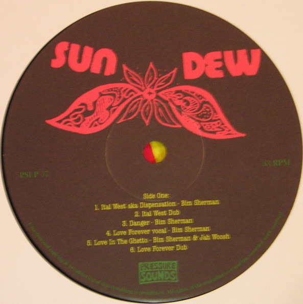 Bim Sherman - Tribulation (Down In Jamdown 1974 To 1979) LP | Pressure Sounds (PSLP 57) - 3