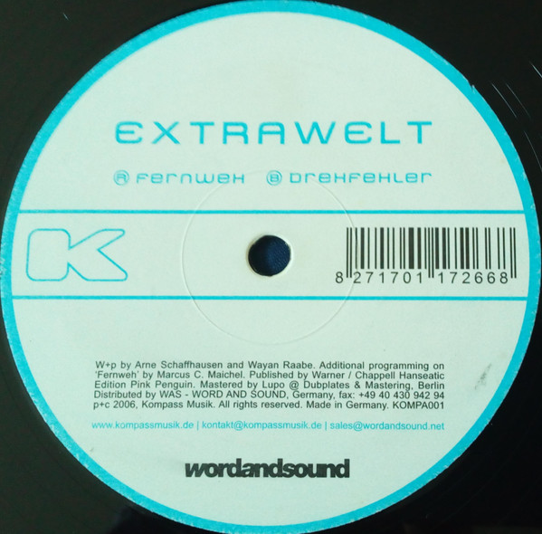 Extrawelt - Fernweh / Drehfehler | Kompass Musik (KOMPA001)