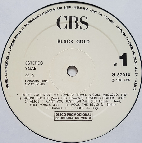 Various - Black Gold | CBS (S 57014) - 3