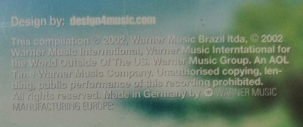 Various - Chill: Brazil | Warner Strategic Marketing Brasil (092747019-2) - 3 Various - Chill: Brazil | Warner Strategic Marketing Brasil (092747019-2) - 3
