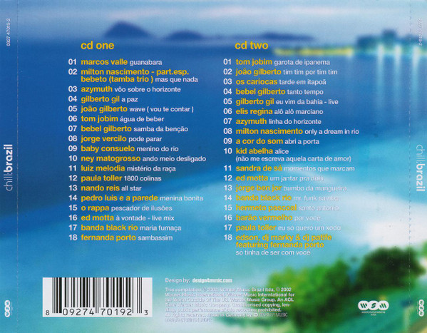 Various - Chill: Brazil | Warner Strategic Marketing Brasil (092747019-2) - 2 Various - Chill: Brazil | Warner Strategic Marketing Brasil (092747019-2) - 2
