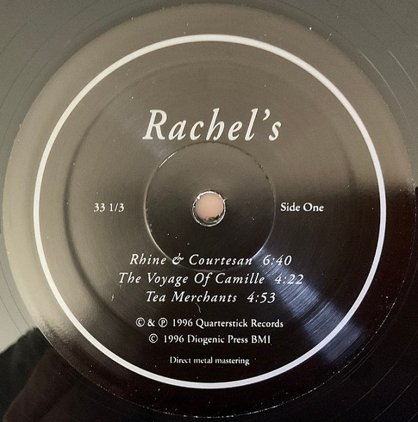 Rachel's - The Sea And The Bells | Quarterstick Records (QS38) - 3