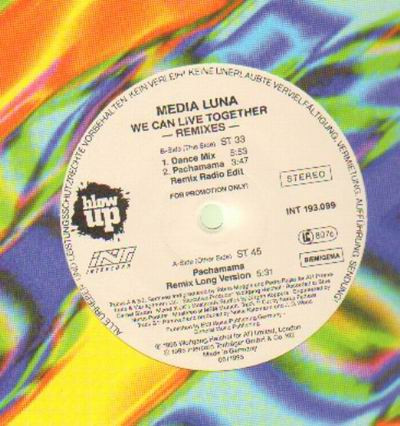 Media Luna - We Can Live Together (Remixes) | Blow Up (INT 193.099) - main Media Luna - We Can Live Together (Remixes) | Blow Up (INT 193.099) - main