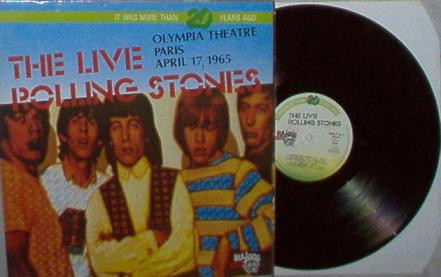 The Rolling Stones - The Live Rolling Stones - Olympia Theatre, Paris, April 17, 1965 | Bulldog Records (BG LP 011)