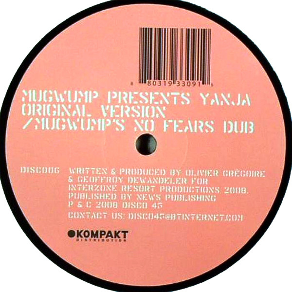 Mugwump - Yanja | Disco 45 (DISC006)