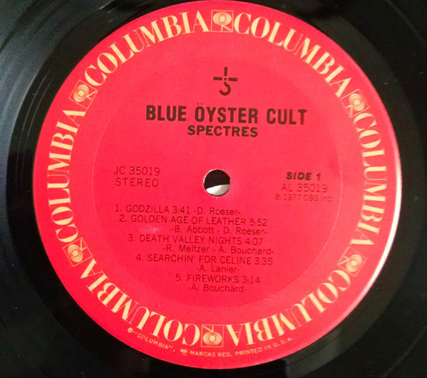 Blue Öyster Cult - Spectres | Columbia (JC 35019) - 2 Blue Öyster Cult - Spectres | Columbia (JC 35019) - 2