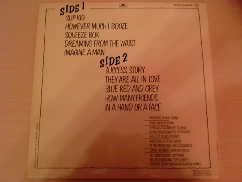 The Who - The Who By Numbers | Polydor (24 80 309) - 4