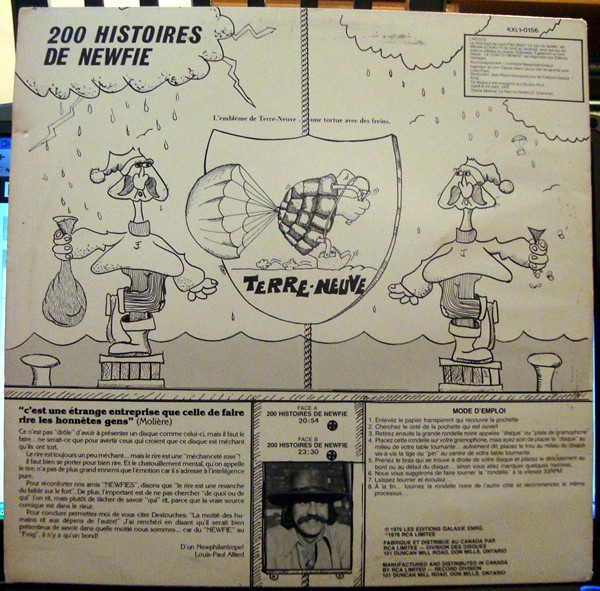 Louis-Paul Allard - 200 Histoires De Newfie [Vinyl] | RCA (KXL1-0156) - 2
