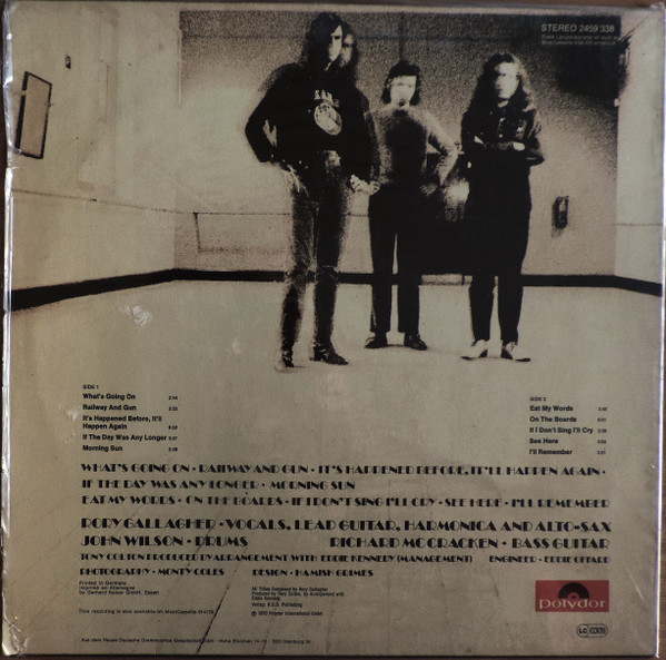 Taste - On The Boards | Polydor (2459 338) - 2 Taste - On The Boards | Polydor (2459 338) - 2