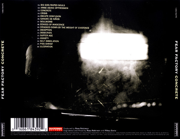 Fear Factory - Concrete [CD] | Roadrunner Records (1686184392) - 2