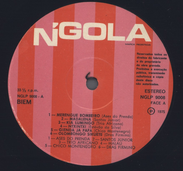 Various - Folclore Angolano Volume 6 | N'Gola (NGLP 9008) - 3