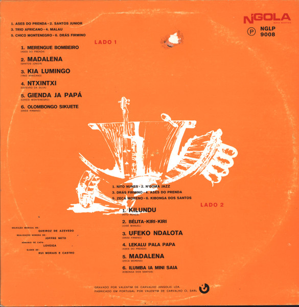 Various - Folclore Angolano Volume 6 | N'Gola (NGLP 9008) - 2