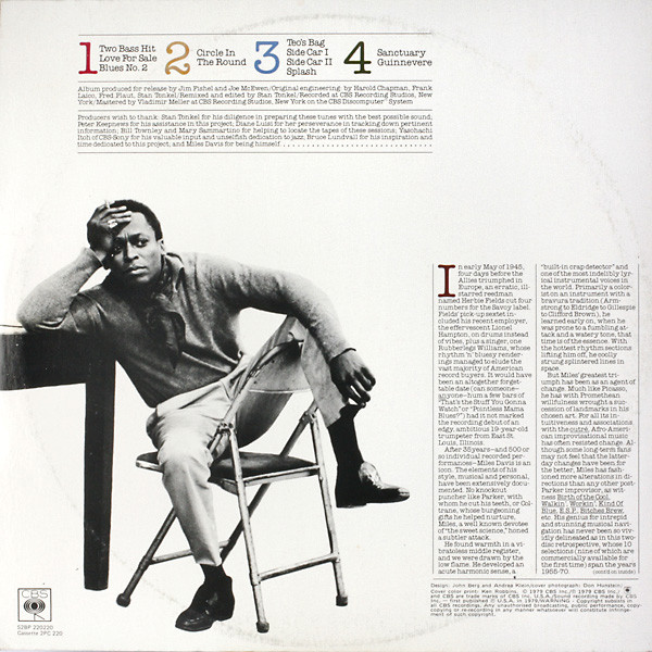 Miles Davis - Circle In The Round | CBS (S2BP 220220) - 2 Miles Davis - Circle In The Round | CBS (S2BP 220220) - 2