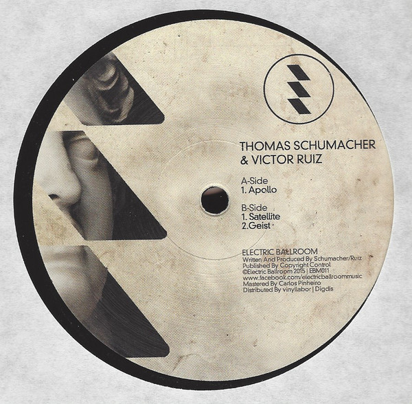 Thomas Schumacher & Victor Ruiz - Apollo | Electric Ballroom (EBM011)