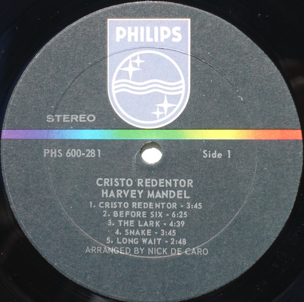 Harvey Mandel - Cristo Redentor | Philips (PHS 600-281) - 3 Harvey Mandel - Cristo Redentor | Philips (PHS 600-281) - 3