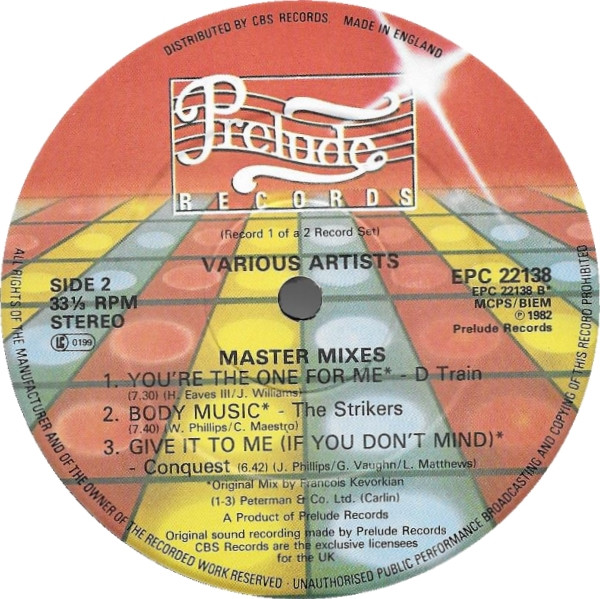 Various - Mastermixes | Epic (EPC 22138) - 4 Various - Mastermixes | Epic (EPC 22138) - 4