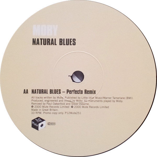 Moby - Natural Blues (Promo 1) | Mute (P12Mute251) - 4