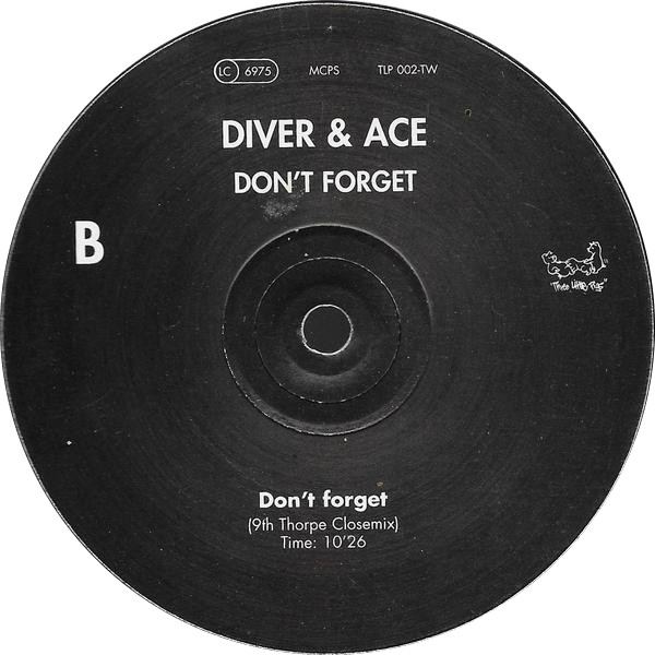 Diver & Ace - Don't Forget | Three Little Pigs (TLP 002-TW) - 2