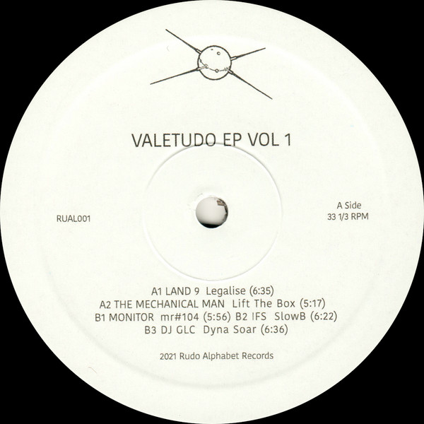 Various - Valetudo EP Vol 1 | Rudo Alphabet (RUAL001)
